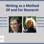 Image of cover slide with contact details of the speakers